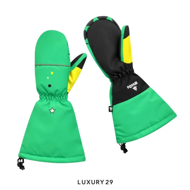 Weedo Kids Mitten Mondo Green