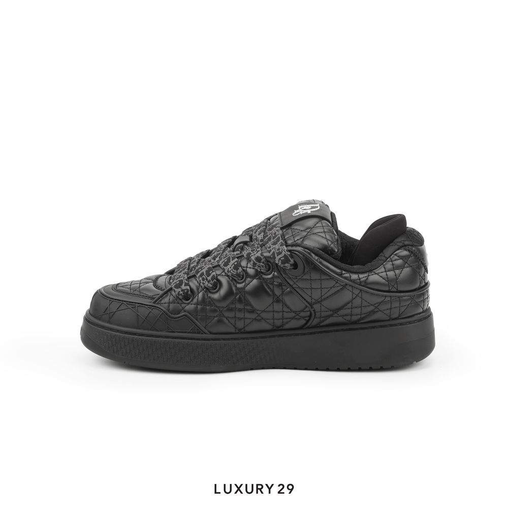 Dior B9S Skater ERL Black Quilted Cannage Calfskin(44, Black)