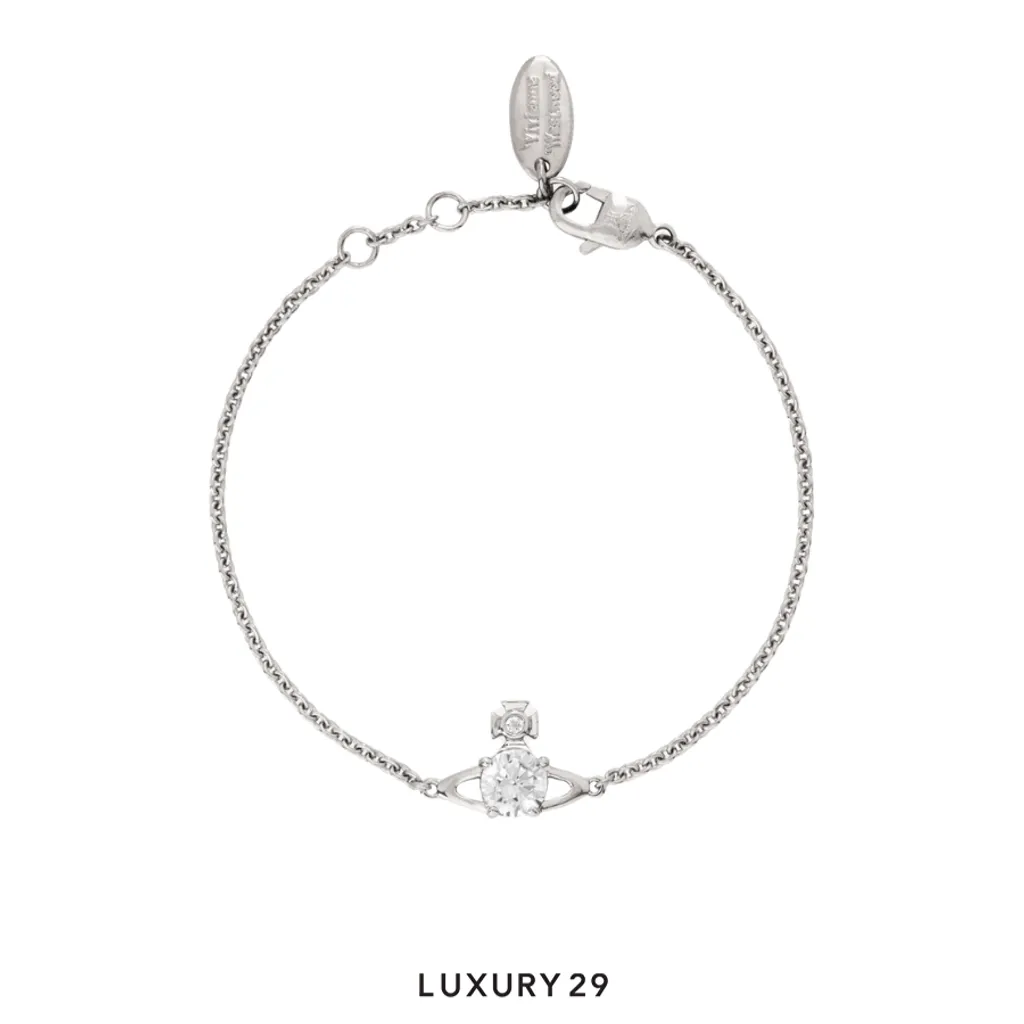 Vivienne westwood Reina Bracelet AW24 SI U (SET4)(Free Size, Silver)