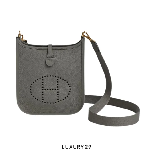 Hermes Evelyne 16 Amazone Bag Gris Meyer