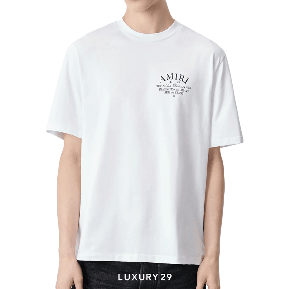 AMIRI ARTS DISTRICT TEE T-shirt OFF-WHITE(M, White)