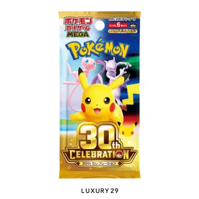 Pokemon 30th anniversary Celebration Booster Pack  (JP)