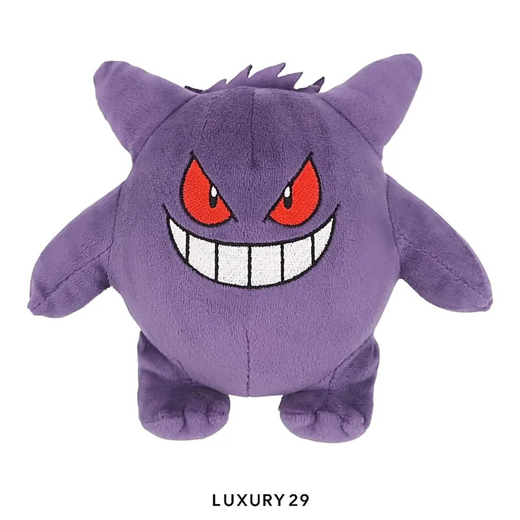 Pokemon Gengar PlushDoll(Small, Multicolour)