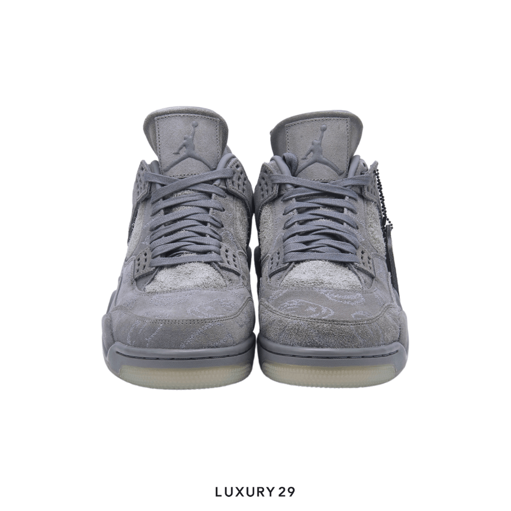 Nike Jordan 4 Retro Kaws(44, Grey)
