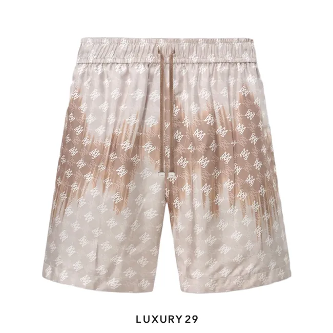 Amiri MA Quad Bleached Short Beige