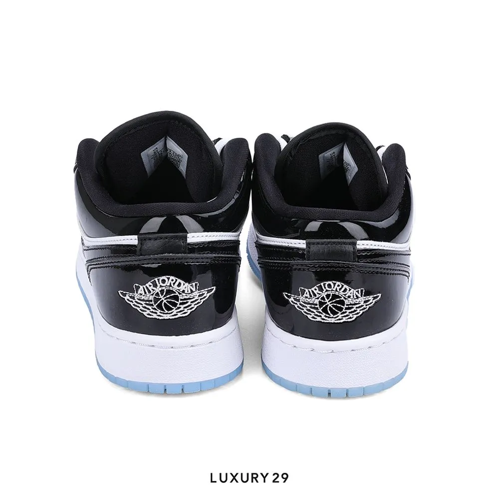 Nike Jordan 1 Low SE Concord (GS)(W)(37.5, Black)
