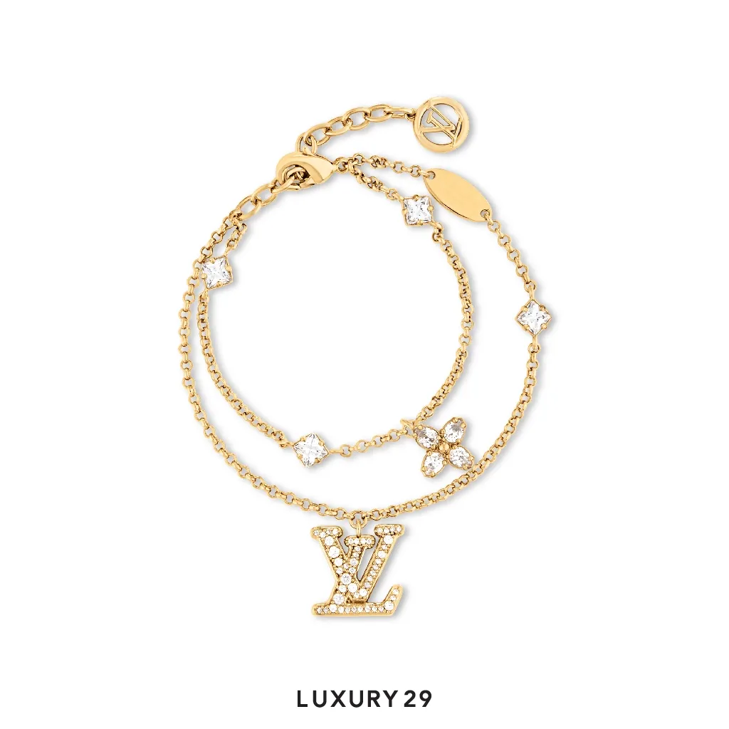 Louis Vuitton LV Lady Bracelet S00 Gold(Small, Gold)