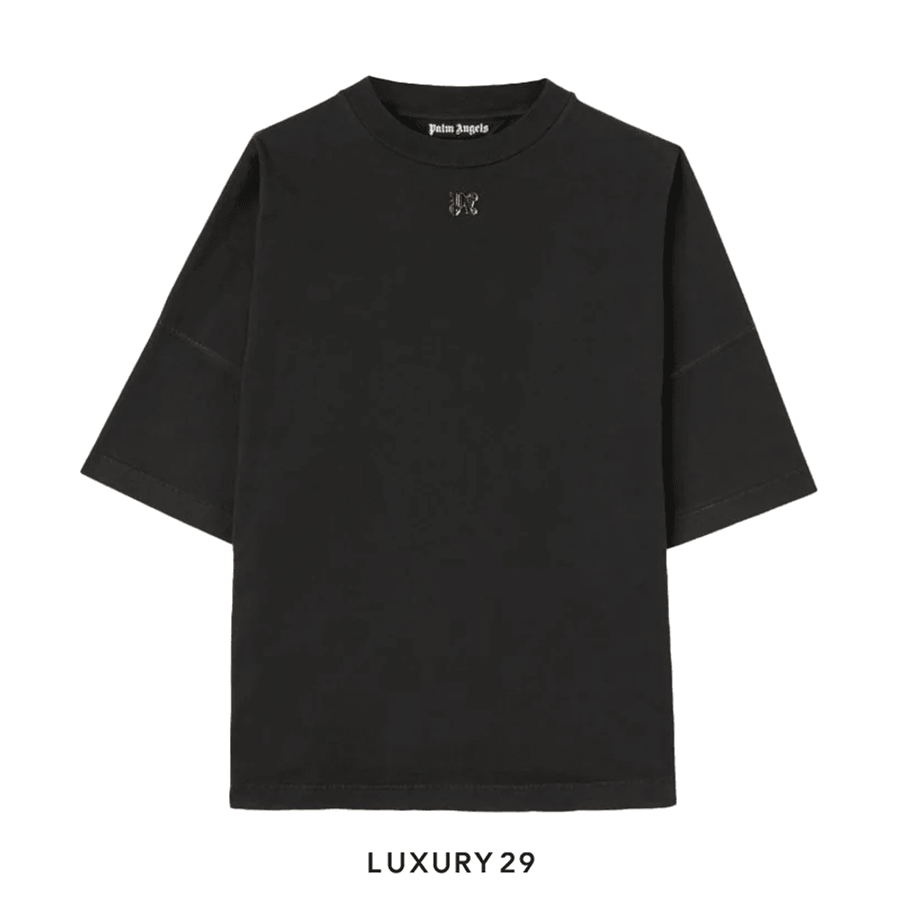 関税込【Palm Angels】FOGGY PA ロゴ レタリング Tシャツ Palm Angels Foggy logo-print T-shirt | Black | FARFETCH