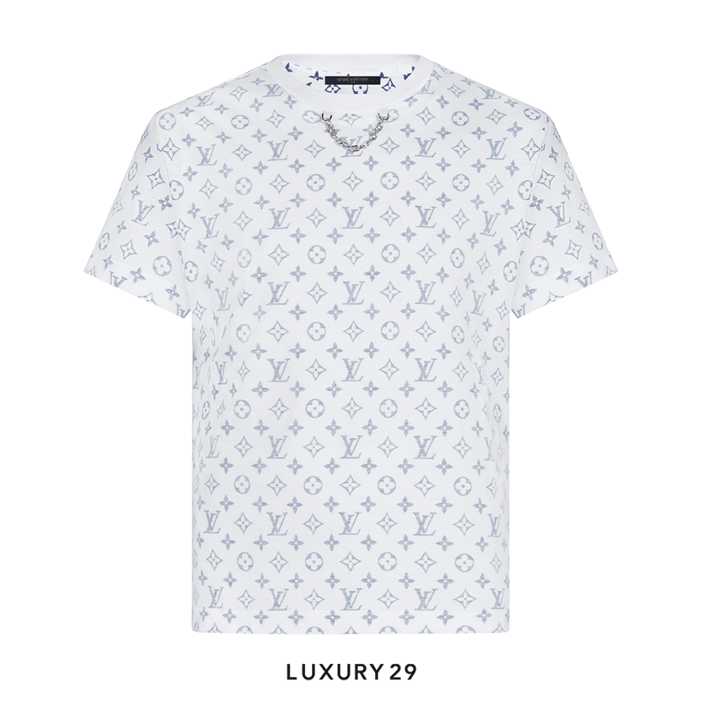 Louis Vuitton LV Escale Printed T-Shirt(XS, White)