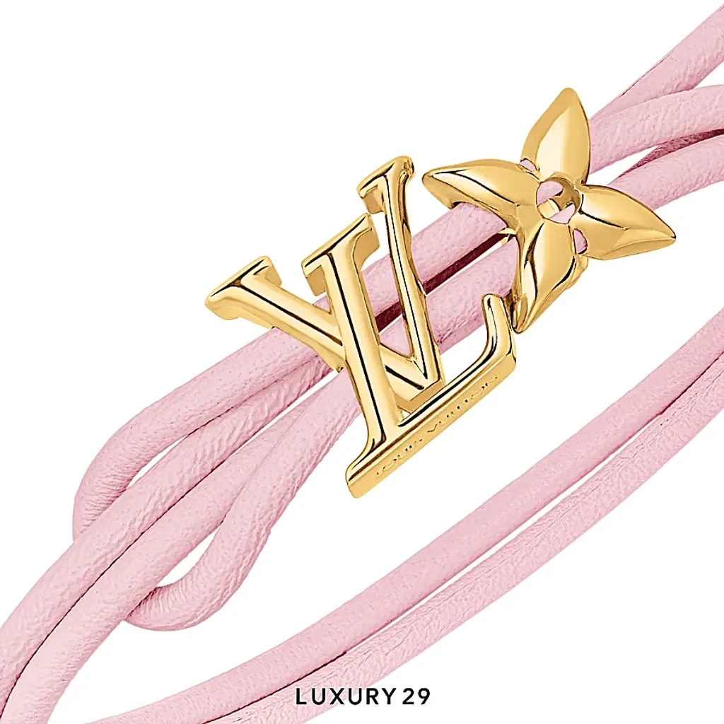 Louis Vuitton LV Bloom Bracelet Rose(Free Size, Pink)