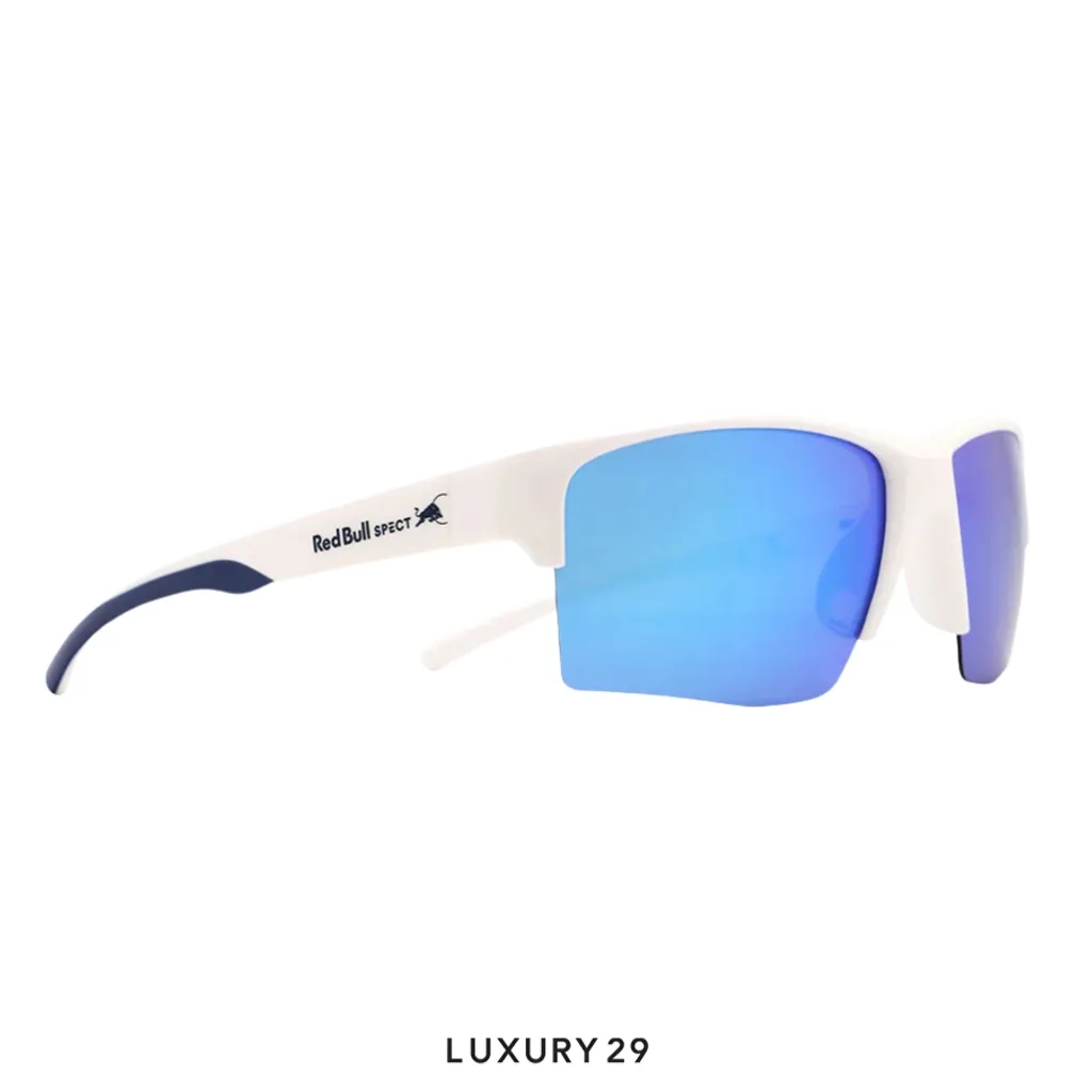 Red Bull Spect Sunglasses Chain-04P smoke with blue mirror(Free Size, Blue)