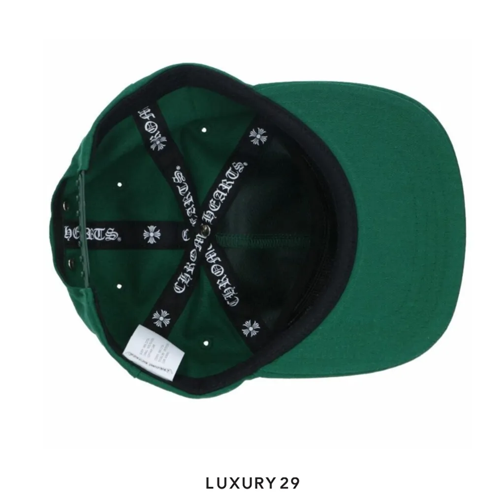Chrome Hearts MATTY BOY "SPACE" Trucker Cap Green(Small, Green)