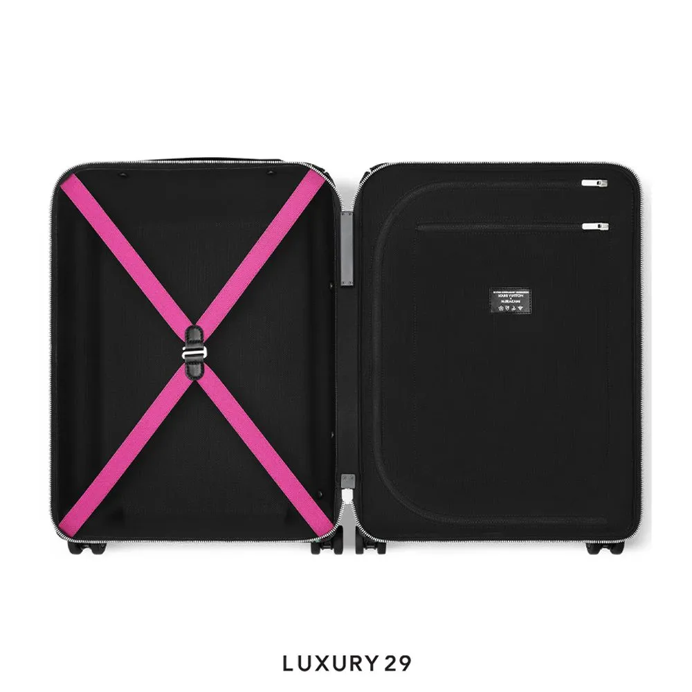Louis Vuitton LV x TM Horizon 55 Suitcase Black(Large, Black)