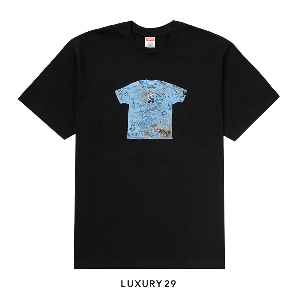 Supreme First Tee 'Black'(M, Black)