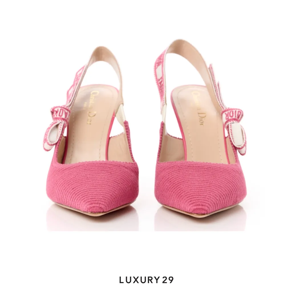 Dior J'Adior Slingback Pumps Pink(39, Pink)