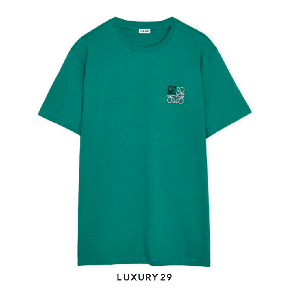 Loewe Regular fit T-shirt in cotton Green(S, Green)