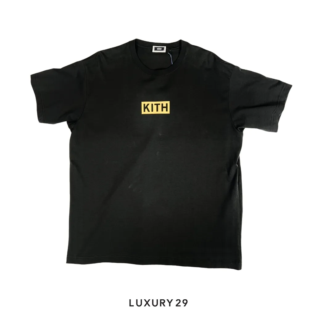 Kith x Selfridges London Five Year Aniversary Tee Black(L, Black)