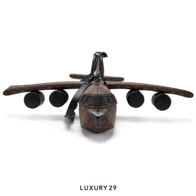 Louis Vuitton Limited Edition Airplane Bag Monogram Brown