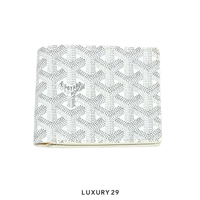 Goyard Victoire Wallet White