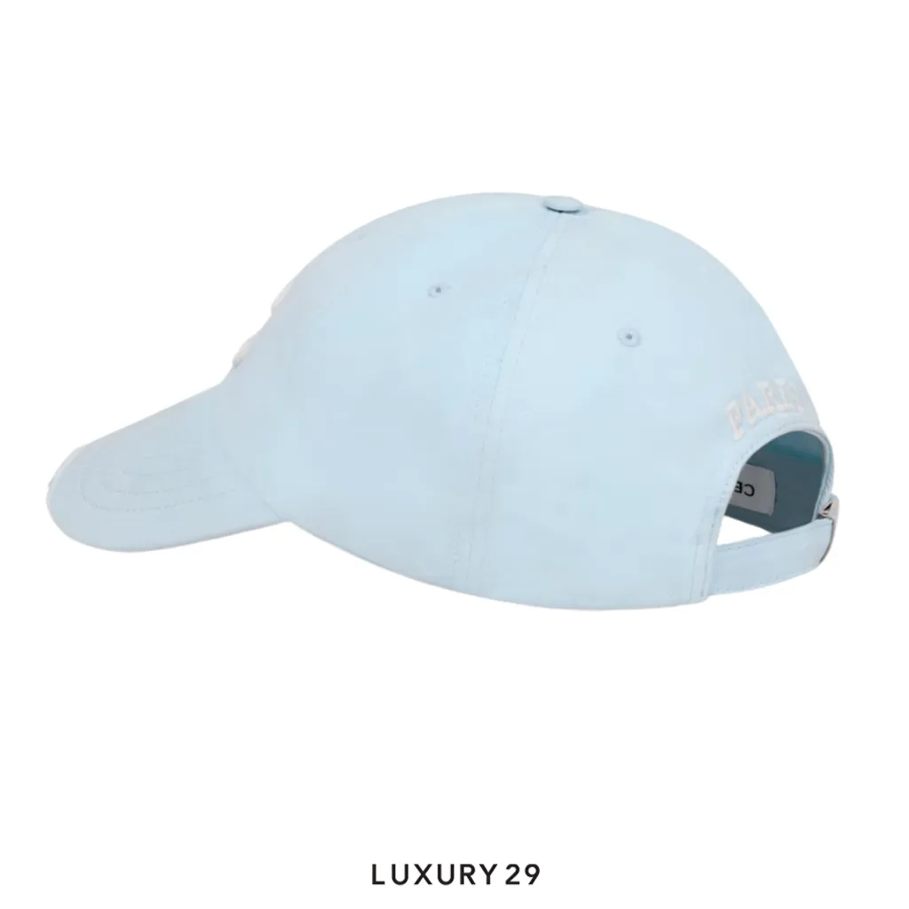 Celine vivienne cap IN LIGHT COTTON GABARDINE Faded Blue(L, Blue)