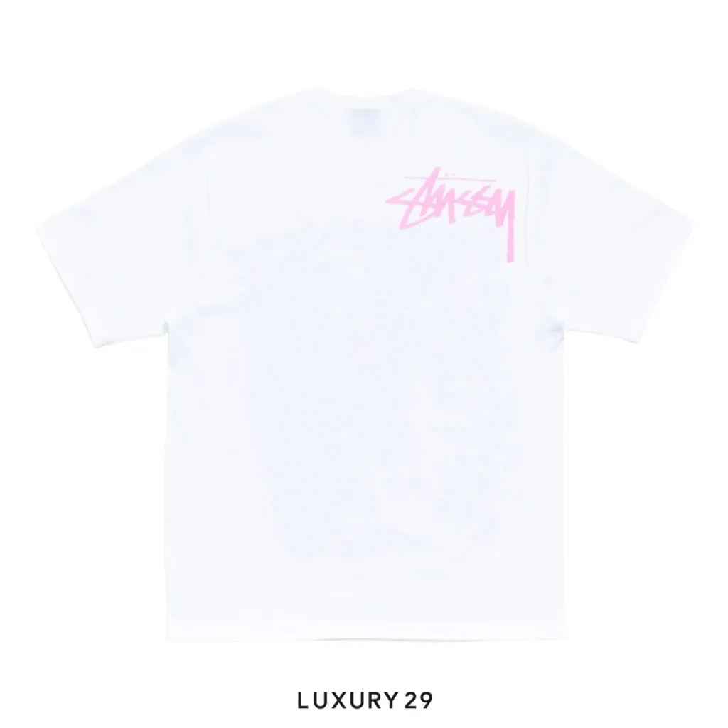 STUSSY DOUBLE VENUS TEE WHITE(S, White)