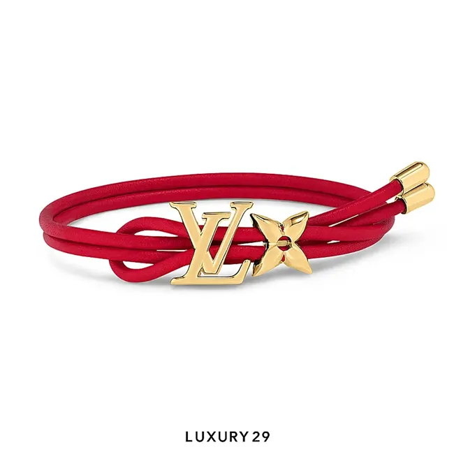 Louis Vuitton LV Bloom Bracelet Red