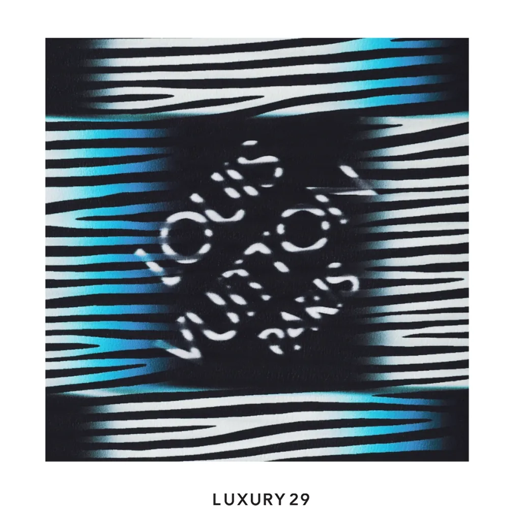 Louis Vuitton LV Slender Leather Wallet Men's Dark Blue Moon(Small, Black)