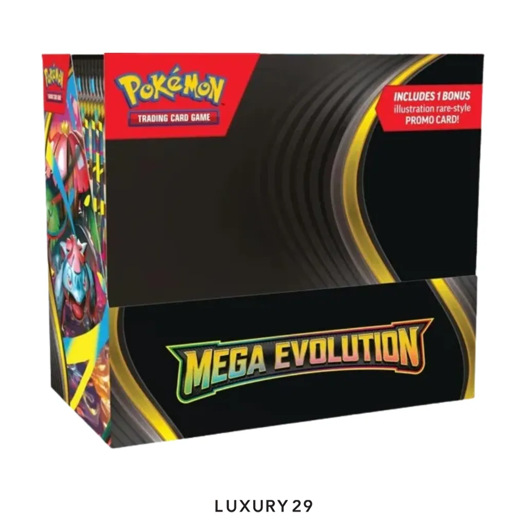 Pokemon TCG: Mega Evolution Enhanced Booster Display English Version(Small, Multicolour)