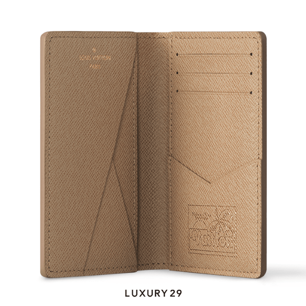Louis Vuitton LV Pocket Organizer Sand(Small, Brown)