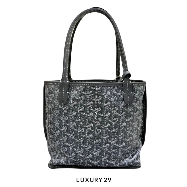 Goyard Anjou Mini Bag Grey