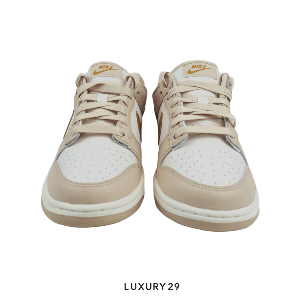 Nike Dunk Low Phantom Metallic Gold (Women's)(W)(39, Gold)
