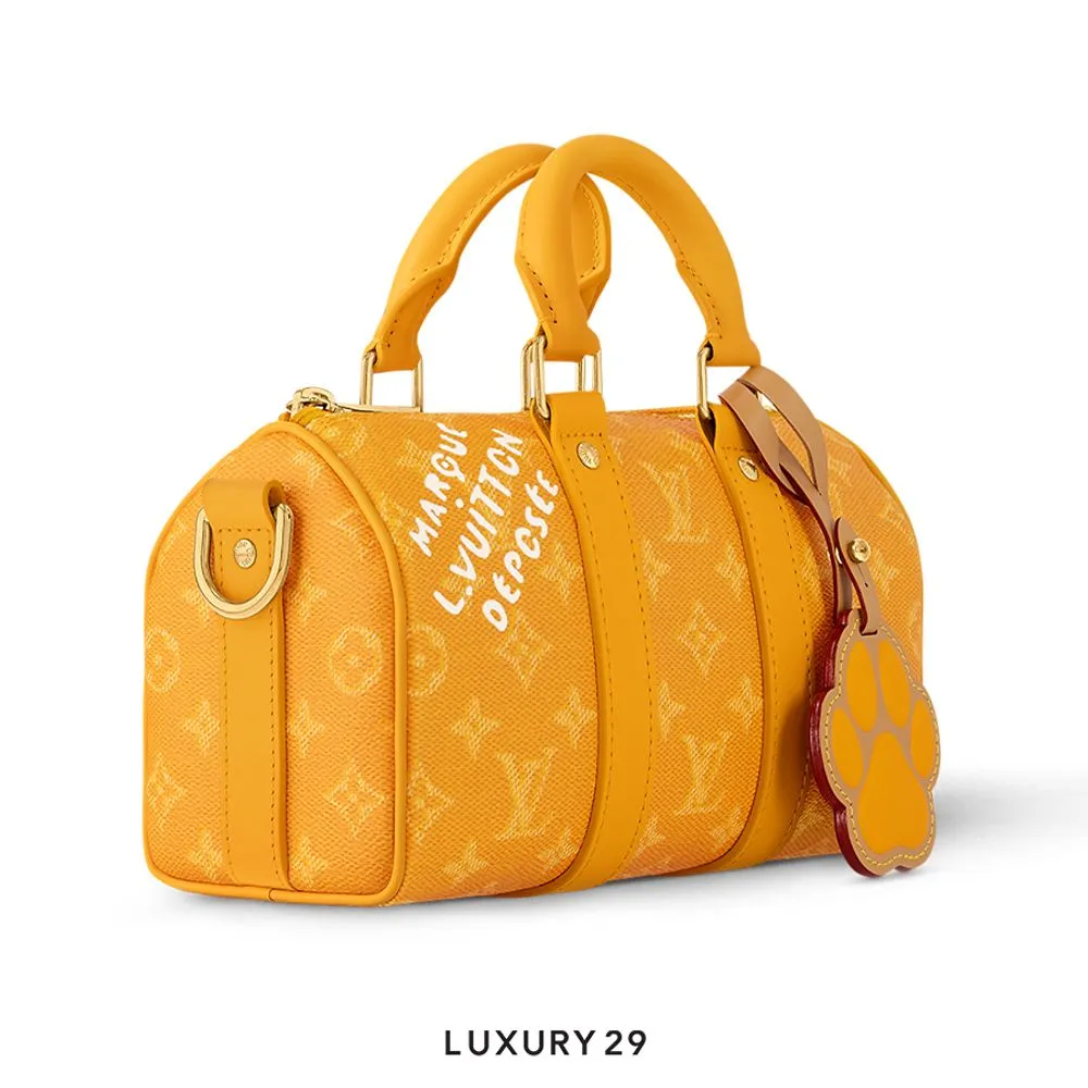 Louis Vuitton LV Keepall Bandouliere 25 Yellow(Mini, Yellow)