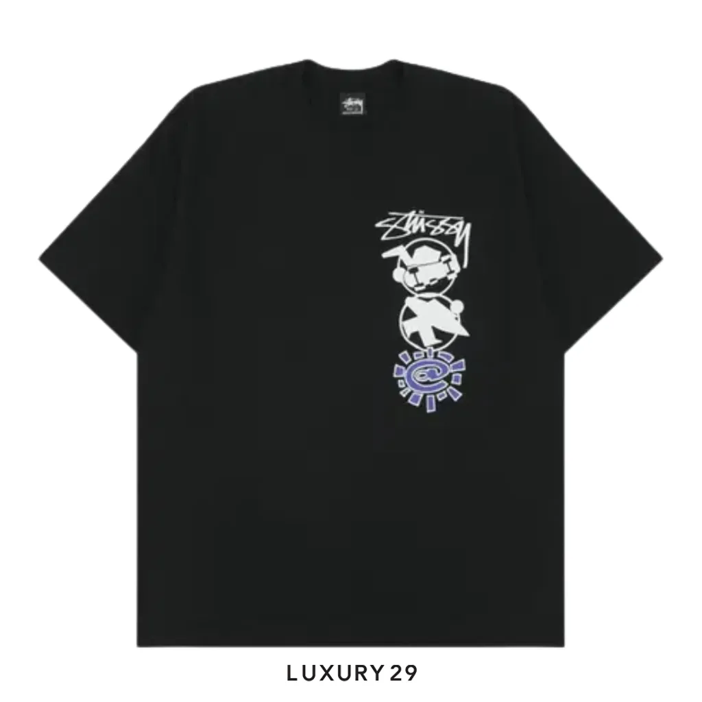 Stussy Stack T-Shirt x Always Do What You Should Do Black(S, Black)