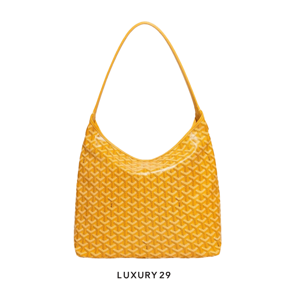 Goyard Boheme Hobo Bag Yellow(Small, Yellow)