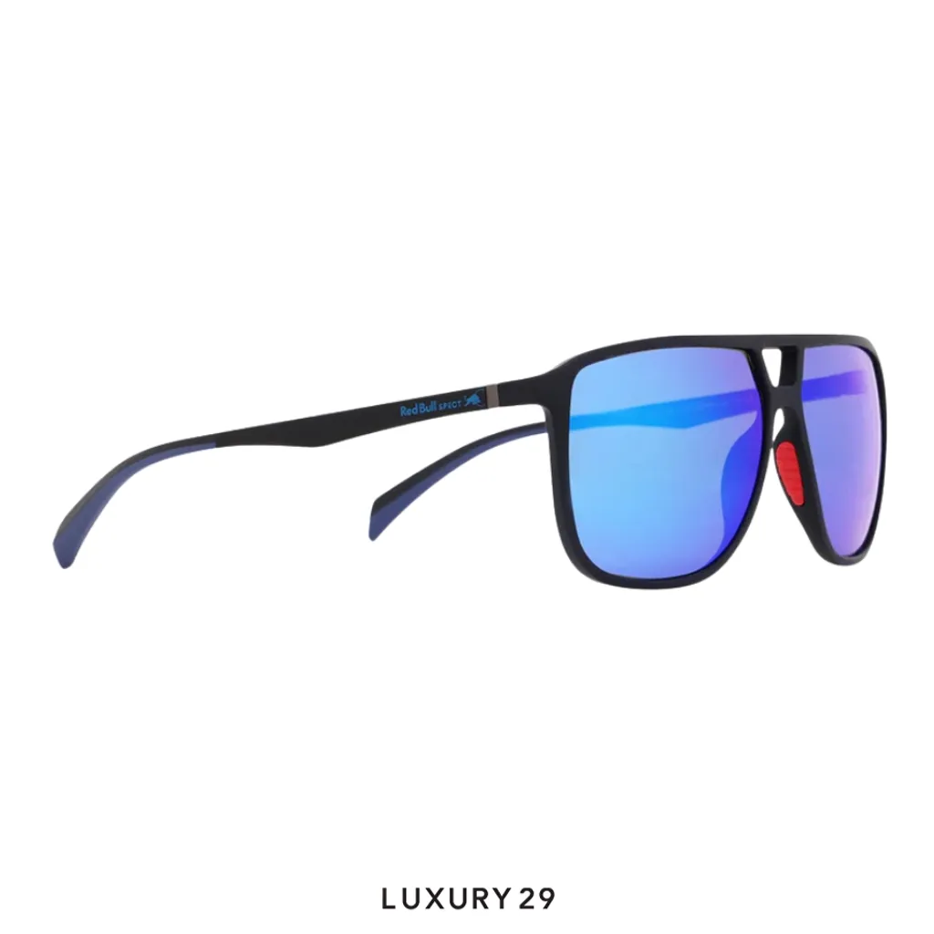 Red Bull Spect Sunglasses REDPS102-02P Double Concept smoke with dark blue mirror(Free Size, Blue)