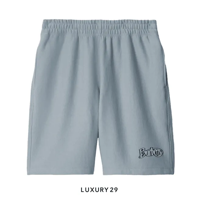 Burberry Logo Cotton Shorts New in Gale