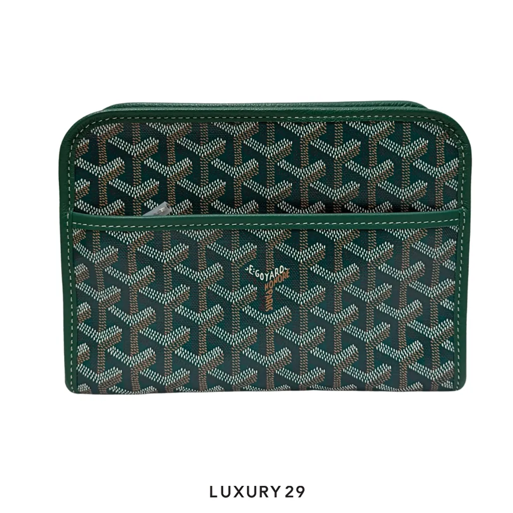 Goyard Jouvence PM Toiletry Bag Green(Small, Green)
