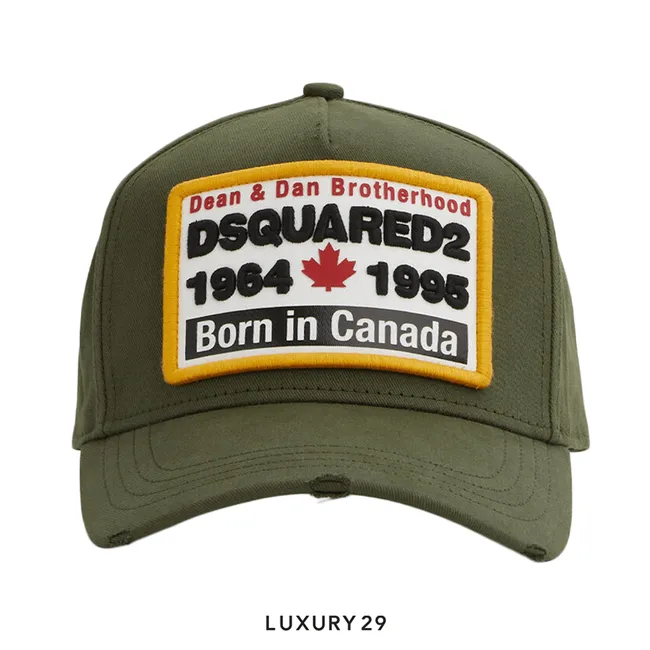 Dsquared2 Baseball Cap Military Green