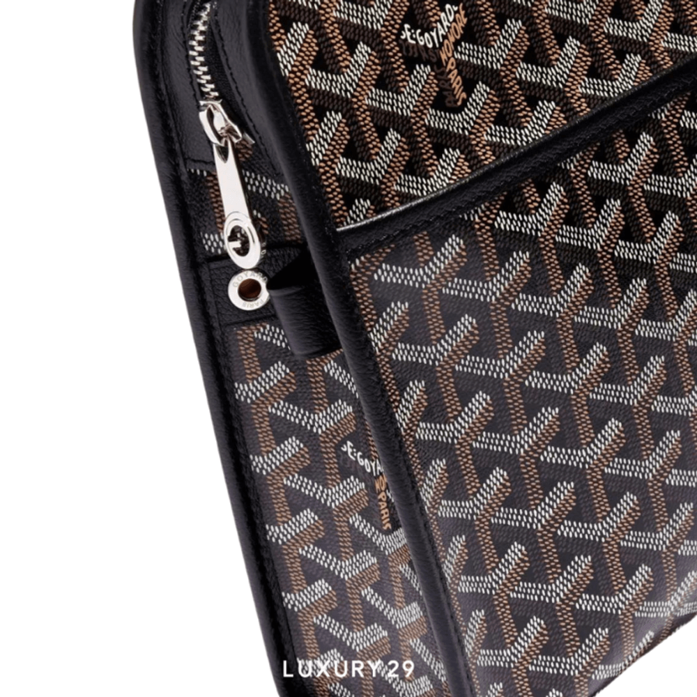 Goyard Jouvence GM Toiletry Bag Black(Large, Black)