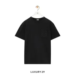 Loewe Relaxed fit T-shirt in cotton Cyclamen