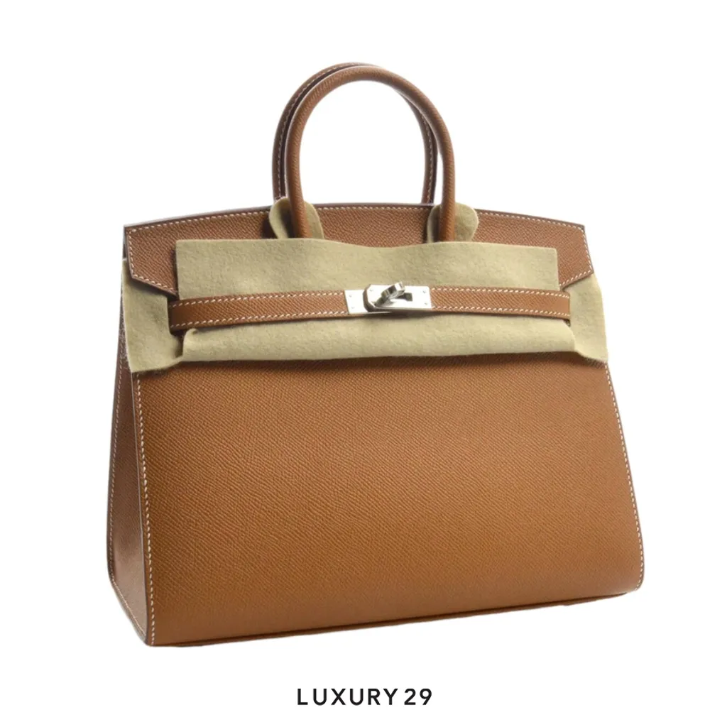 Hermes Birkin 25 Gold Epsom Palladium Hardware / B Stamp (2023)(Small, Gold)