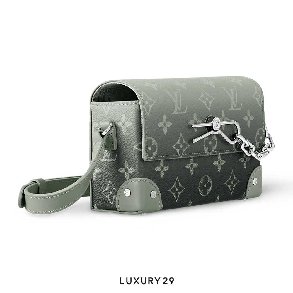 Louis Vuitton LV Steamer Werable Wallet Khaki Green(Small, Green)