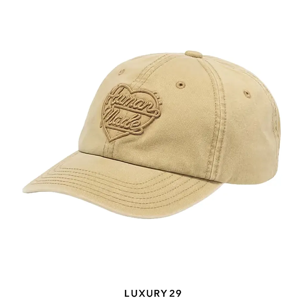 Human Made 6PANEL TWILL CAP Beige(Free Size, Neutrals)