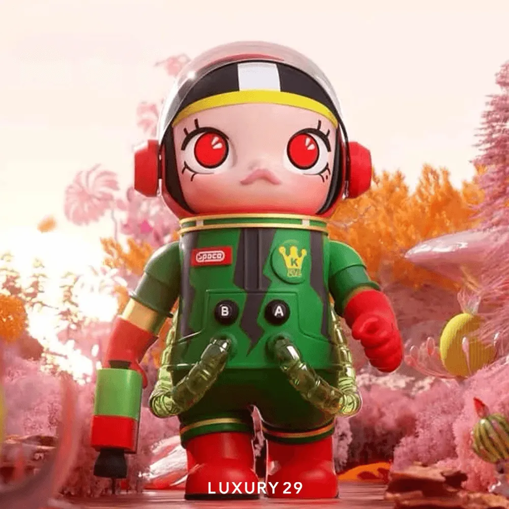 POP MART MEGA COLLECTION 1000% SPACE MOLLY Watermelon(Maxi, Green)