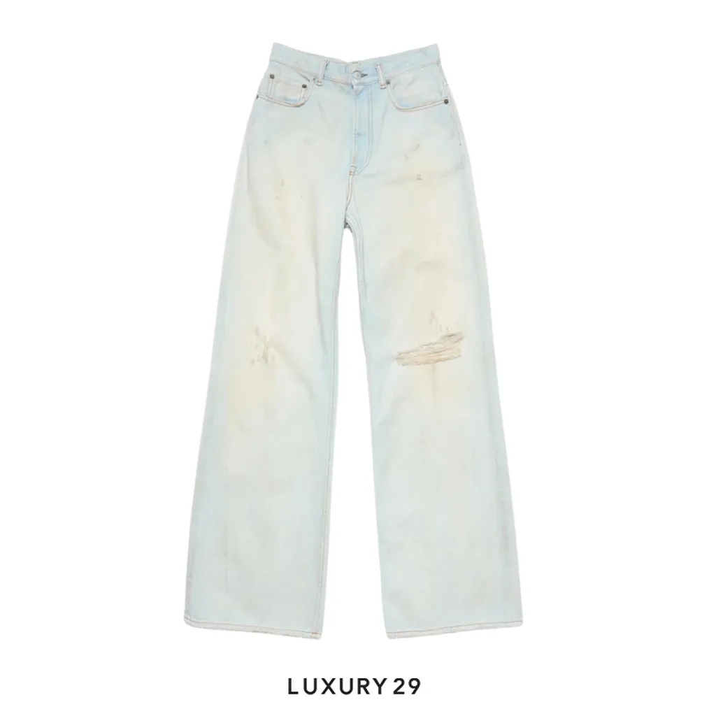 Acne Studios Regular fit jeans blue - 2022(30, Blue)