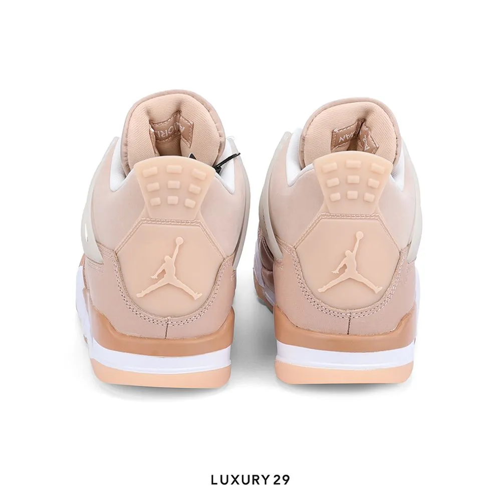 Nike Jordan 4 Retro Shimmer (Women's)(42.5, Orange)