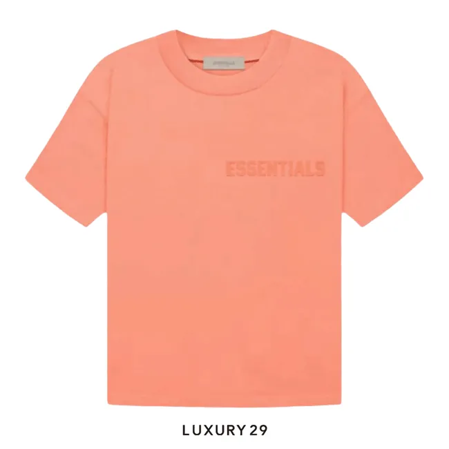 Essentials Fear Of God T-Shirt Coral