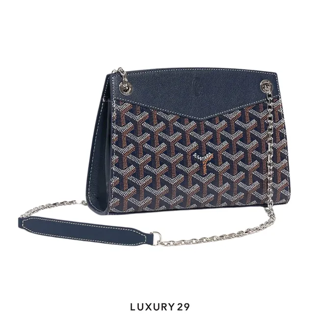 Goyard Rouette Structure Mini Bag Navy
