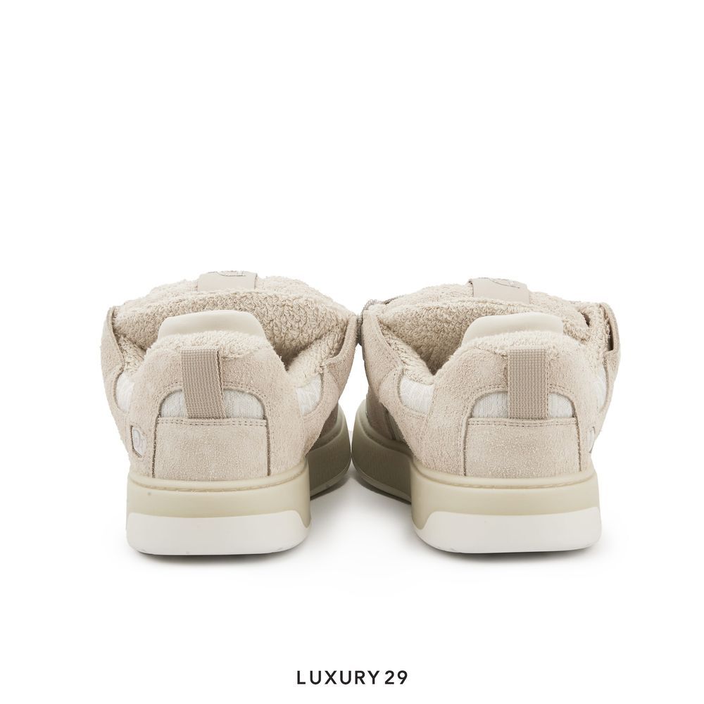 Dior B9S Skater ERL Cream Suede With White And Cream Dior Oblique Jacquard(38, White)