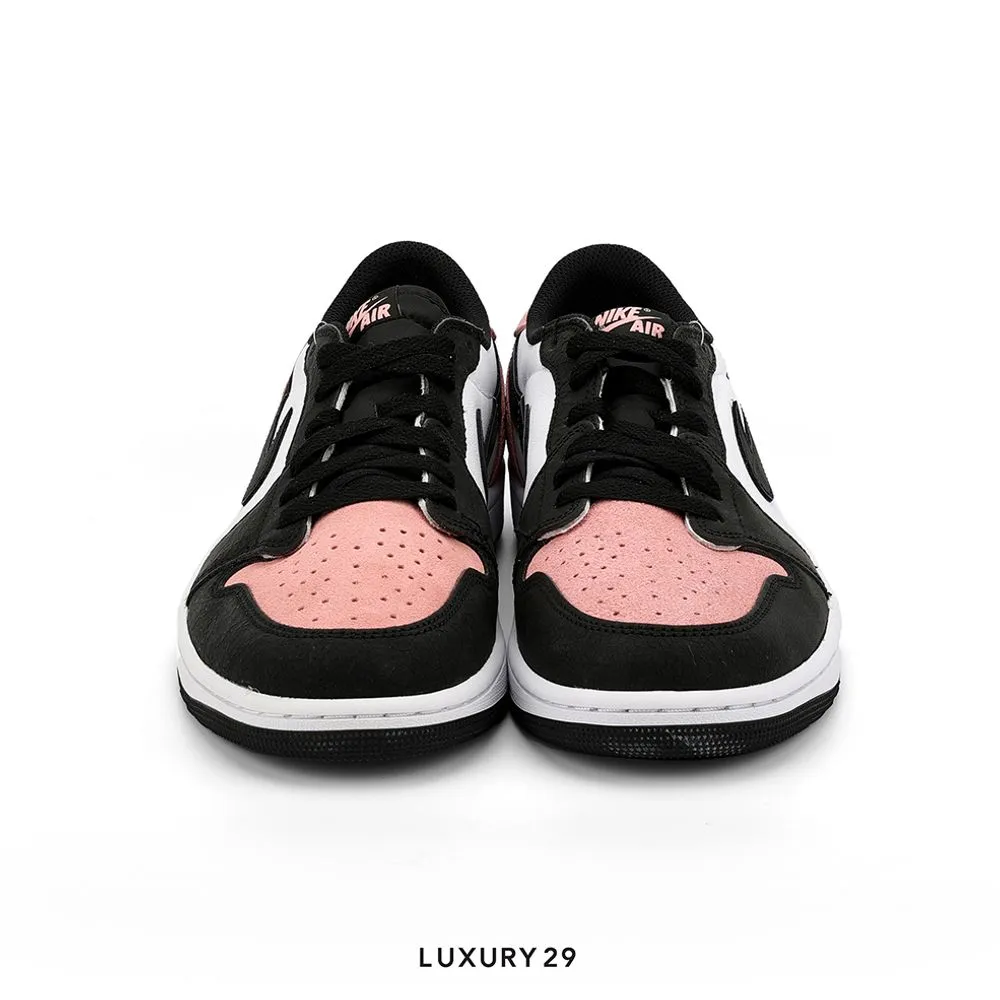 Nike Jordan 1 Low OG Bleached Coral(44, Pink)